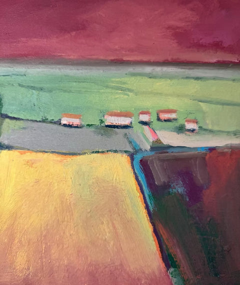 Casitas en la distancia