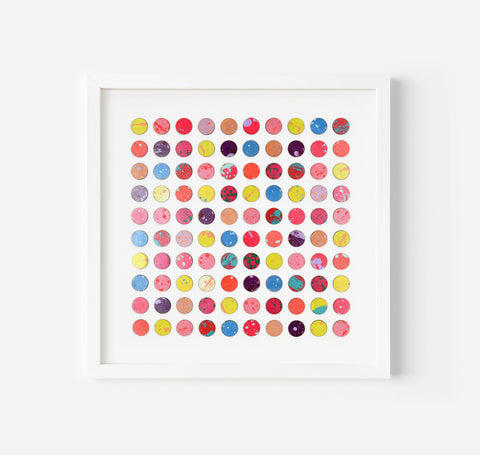 SPLASH ONE HUNDRED PAINTED DOTS COPPER