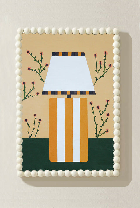 Striped Lamp Print