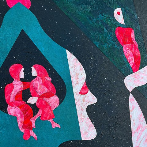 The Moon Only Shines From The Light of The Sun