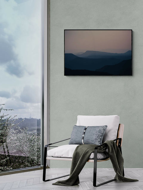 Dusky Mountain I - Fatima Mian - Photographer - Artist - Female Artist - Female Photographer - Artists of Color - Buy Art - Buy Photography - Landscape Photography - Mountain Photos - insitu1