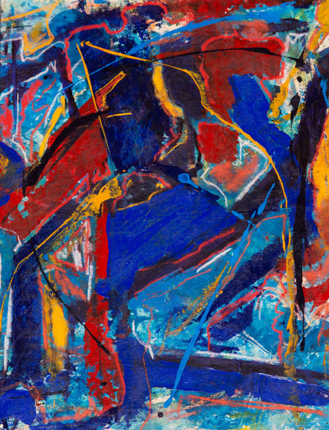 Fatima-Mian-Artist-Abstract Painter-Original Artwork-Rhapsody -90s vibes series -painting-artist-BAME artist-artist of colour-original painting-artwork for sale - buy art - london artist - abstract painter