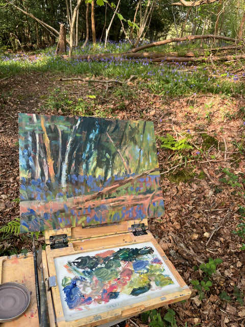 Bluebells at Kingscote