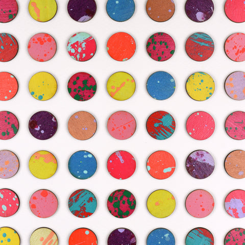 SPLASH ONE HUNDRED PAINTED DOTS COPPER