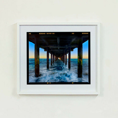 Southwold Pier 445 White Frame on the wall