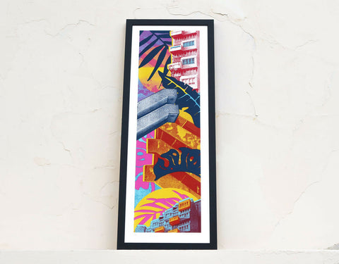 Melissa-North_Concrete-Jungle-I-framed
