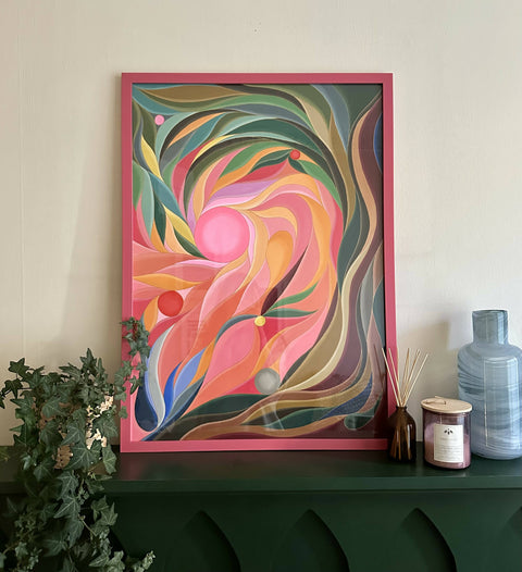 Ripe - Framed Pink