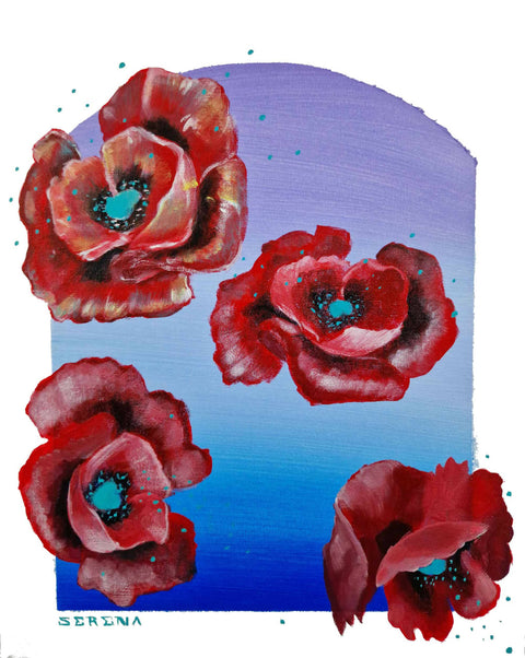 Red flowers