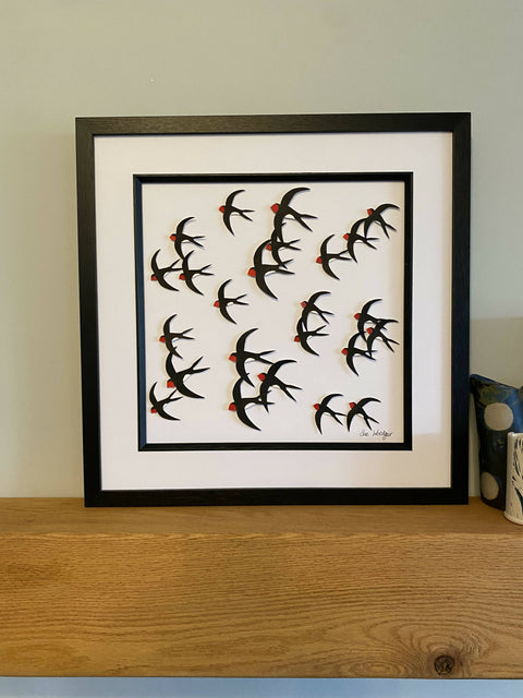 Paper Swallows - In Flight