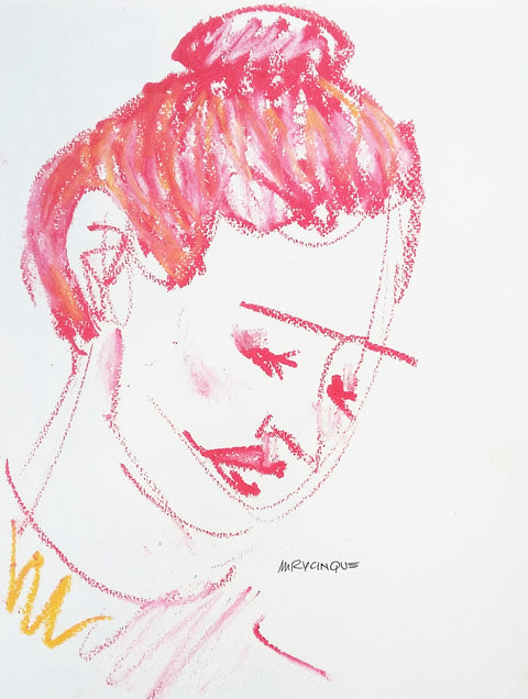 Pink head