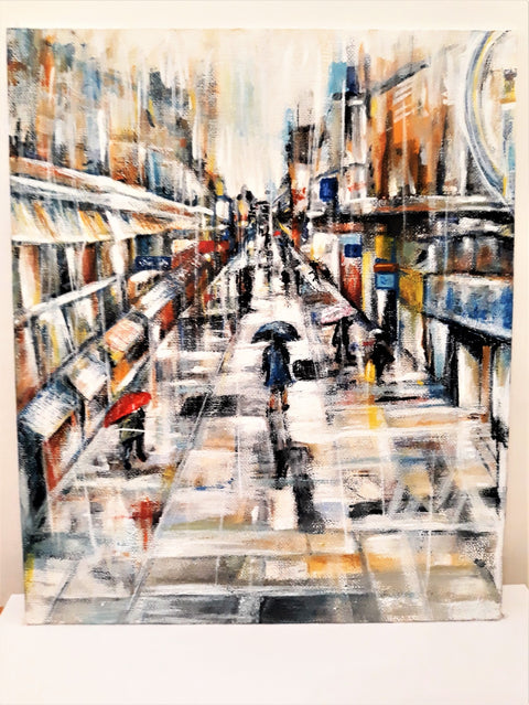 Street in the Rain