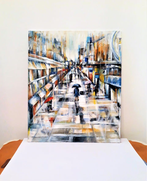 Street in the Rain