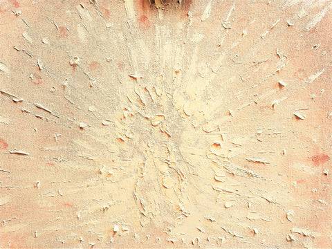 White Peacock Abstract