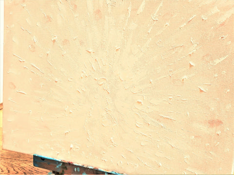 White Peacock Abstract