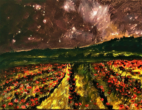 Night Poppies