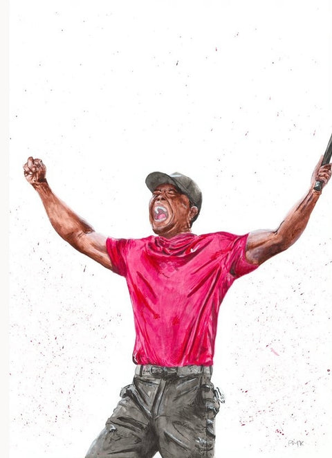 Tiger Woods Print