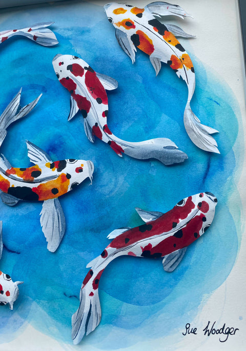 Koi Carp - joyful surrender