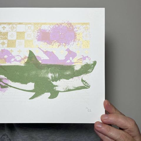 Fancy A Dip (Mini Gold Purple Green)