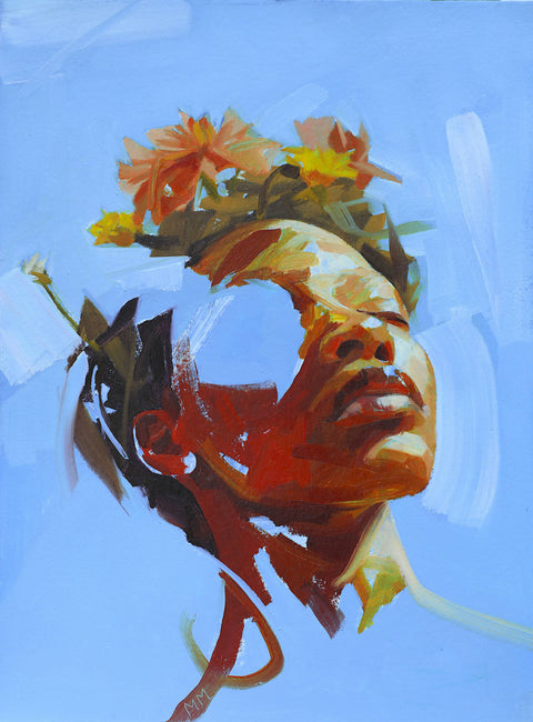 Wreath - Oil painting