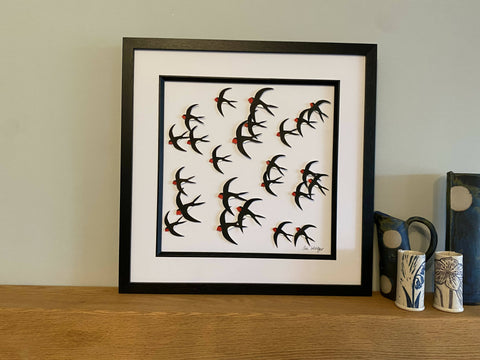 Paper Swallows - In Flight
