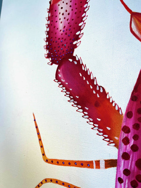 Sparkly Pink Lobster