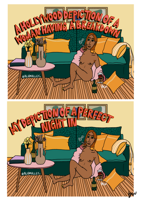 A Hollywood Depiction