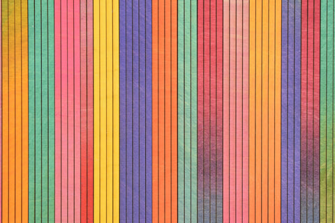 Irregular ombre stripe panel Painting