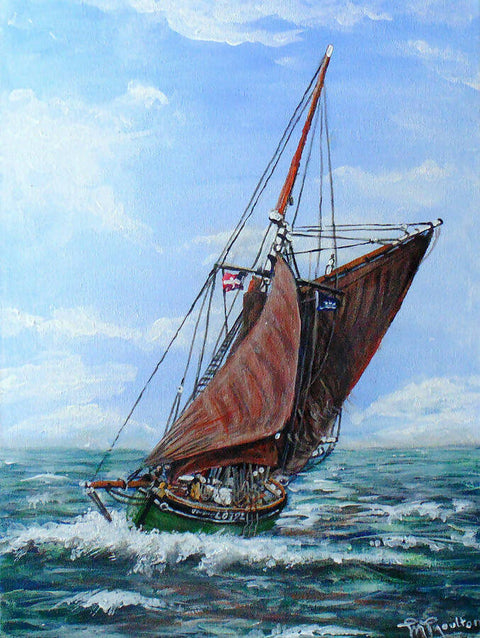 BOY LESLIE, CORNISH CRABBER BUILT IN GLAMPTON, DEVON. UK