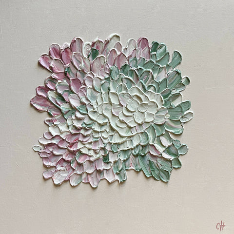 Ophelia Hydrangea on Slipper Pink
