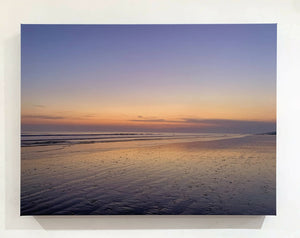 Bracklesham Bay Sunset Canvas Print