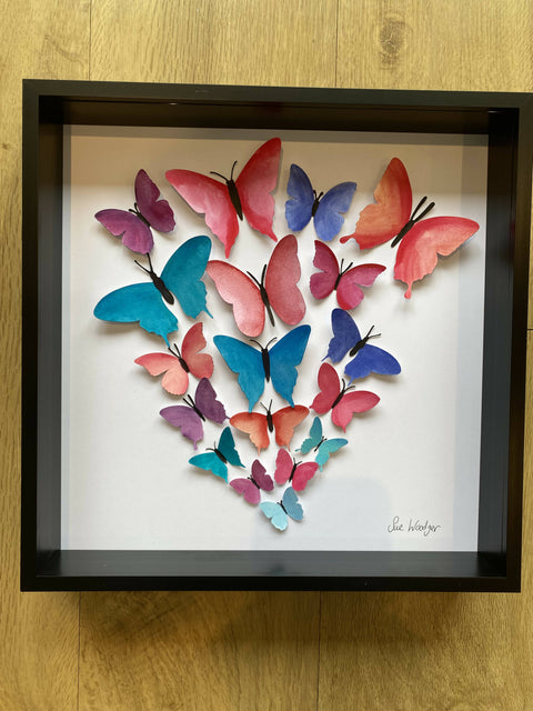 Butterfly Box - Comourful Bouquet