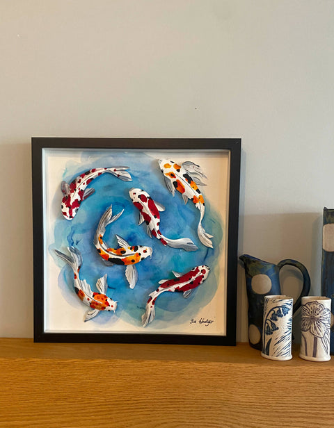Koi Carp - joyful surrender