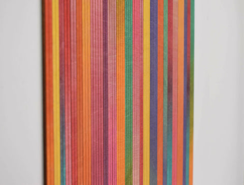 Irregular ombre stripe panel Painting