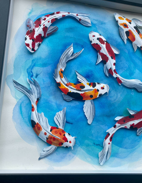 Koi Carp - joyful surrender
