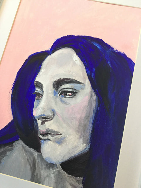 Ana in Blue