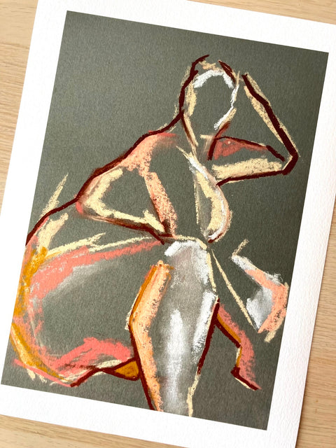 Pastel Figure Drawing I