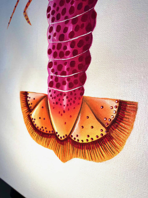 Sparkly Pink Lobster