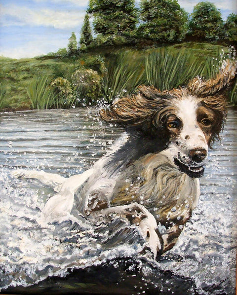 THE HUNTING DOG