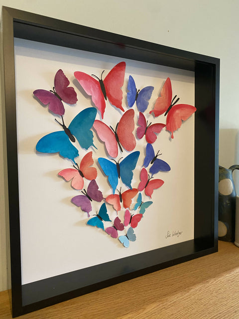 Butterfly Box - Comourful Bouquet