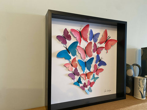 Butterfly Box - Comourful Bouquet
