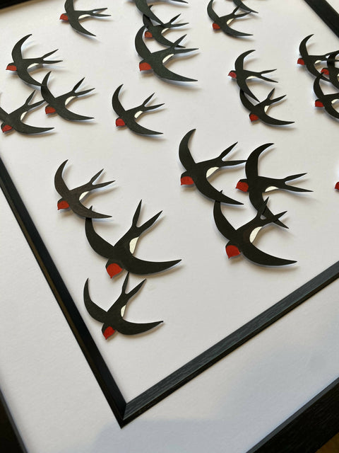 Paper Swallows - In Flight