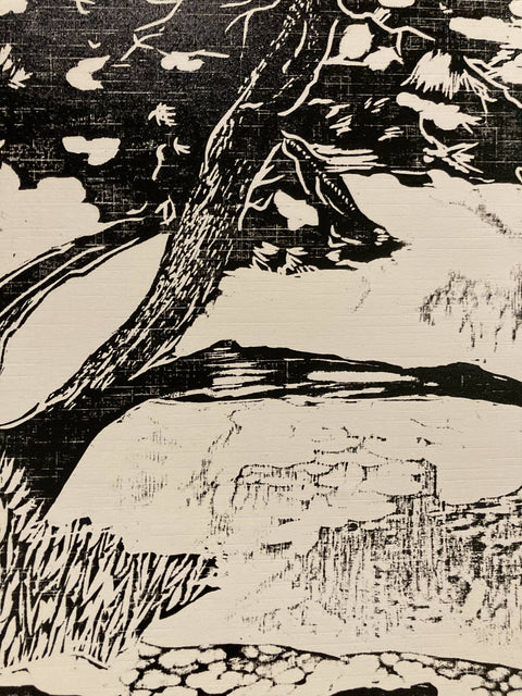 Tree on Lake Sils