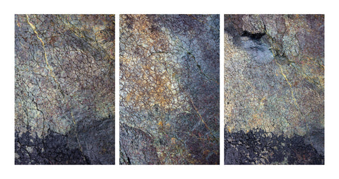 Serpentine Gold Triptych