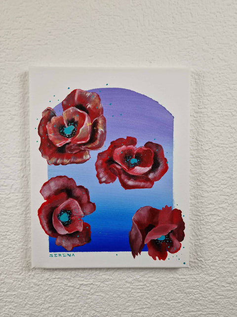 Red flowers