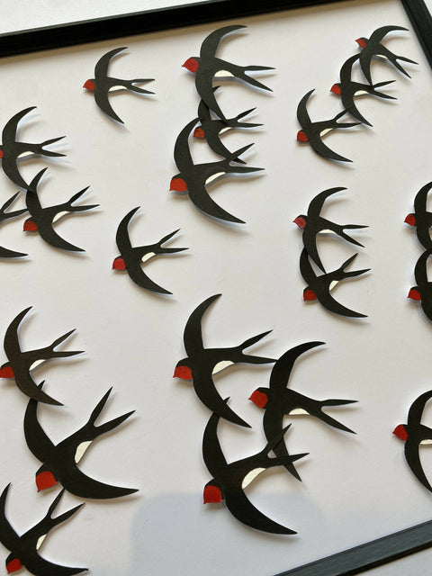 Paper Swallows - In Flight