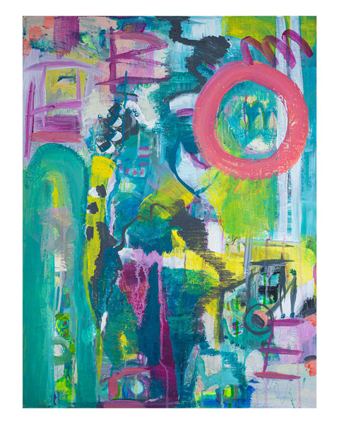 'Curious' - Painting