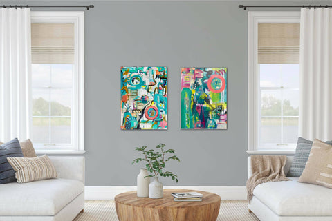 'Curious' - Painting