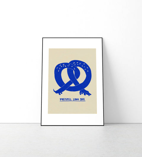 Sausage Dog Giclée Art Print