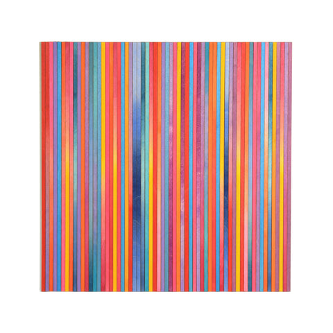 Irregular Stripe Red Blue