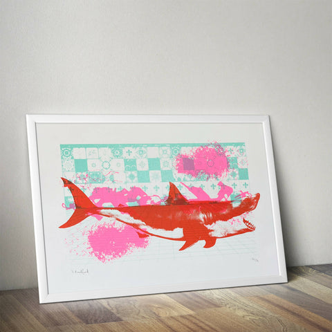 Fancy A Dip (Turquoise Pink Red)